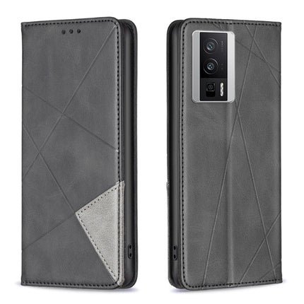 Prismatic Invisible Magnetic Leather Phone Case, For vivo Y02 4G, For Xiaomi Redmi 12C, For Xiaomi Redmi K60 / K60 Pro, For Xiaomi Redmi Note 12 Pro+ Global