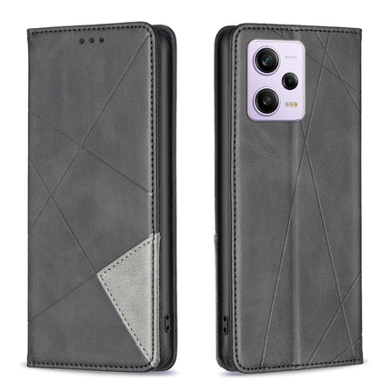 Prismatic Invisible Magnetic Leather Phone Case, For vivo Y02 4G, For Xiaomi Redmi 12C, For Xiaomi Redmi K60 / K60 Pro, For Xiaomi Redmi Note 12 Pro+ Global