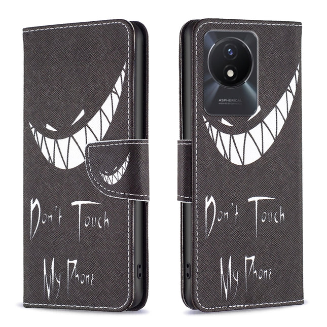 Drawing Pattern Leather Phone Case, For vivo Y02 4G, For Xiaomi Redmi 12C, For Xiaomi Redmi K60 / K60 Pro