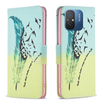 Drawing Pattern Leather Phone Case, For vivo Y02 4G, For Xiaomi Redmi 12C, For Xiaomi Redmi K60 / K60 Pro