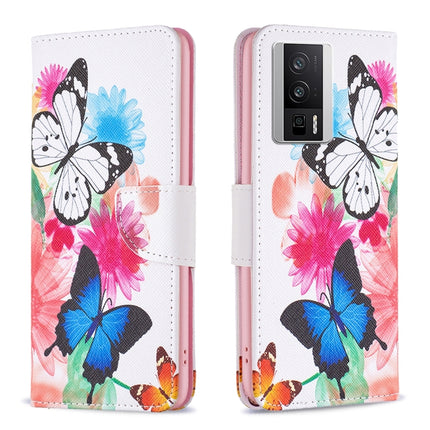 Drawing Pattern Leather Phone Case, For vivo Y02 4G, For Xiaomi Redmi 12C, For Xiaomi Redmi K60 / K60 Pro