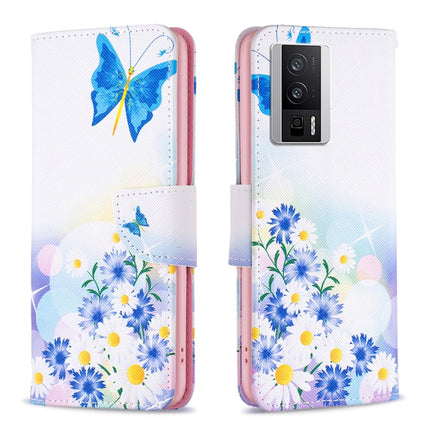 Drawing Pattern Leather Phone Case, For vivo Y02 4G, For Xiaomi Redmi 12C, For Xiaomi Redmi K60 / K60 Pro