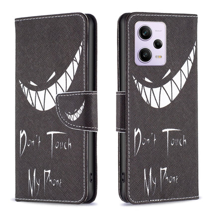 Drawing Pattern Leather Phone Case, For Xiaomi Redmi Note 12 Pro+ Global, For Xiaomi Redmi Note 12 Pro 5G Global, For Xiaomi Redmi Note 12 Global