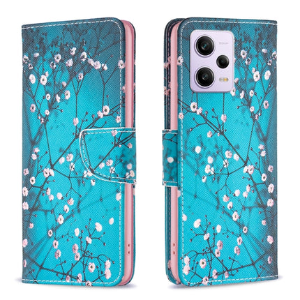 Drawing Pattern Leather Phone Case, For Xiaomi Redmi Note 12 Pro+ Global, For Xiaomi Redmi Note 12 Pro 5G Global, For Xiaomi Redmi Note 12 Global