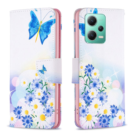 Drawing Pattern Leather Phone Case, For Xiaomi Redmi Note 12 Pro+ Global, For Xiaomi Redmi Note 12 Pro 5G Global, For Xiaomi Redmi Note 12 Global