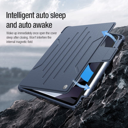 NILLKIN Bumper Snapsafe Multifunctional Leather Tablet Case with Pen Slot, For iPad Pro 12.9 2022