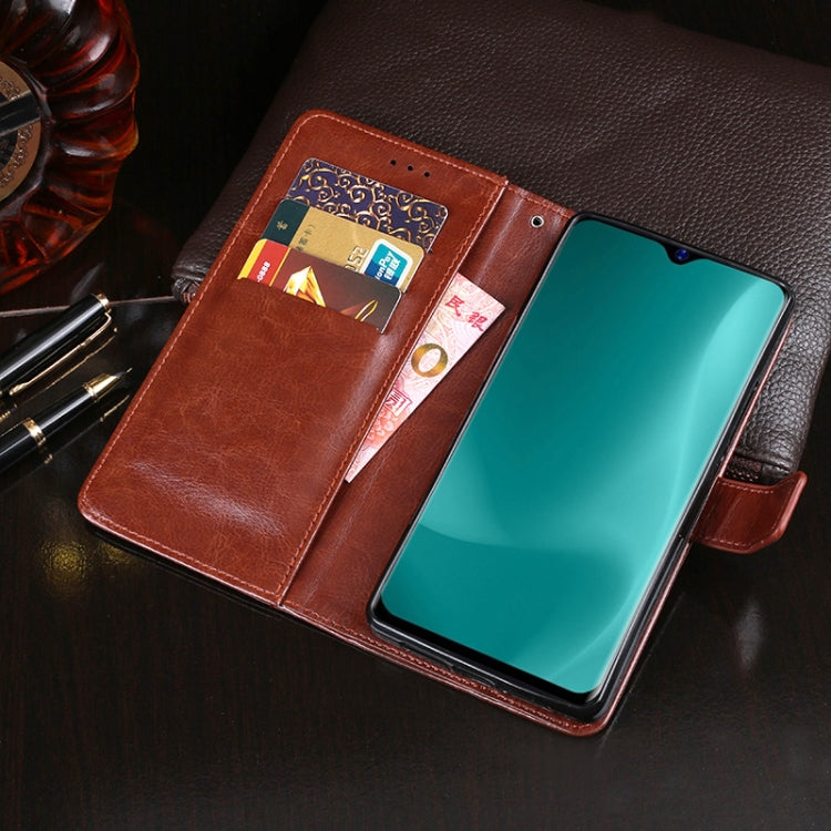 idewei Crazy Horse Texture Horizontal Flip Leather Case with Holder & Card Slots & Wallet, For Blackview A60, For Blackview A60 Pro, For Blackview A80 Pro