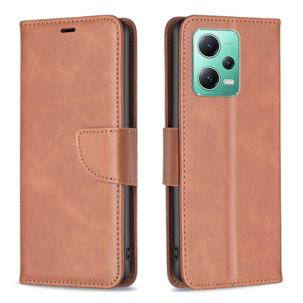 Lambskin Texture Leather Phone Case, For Xiaomi Redmi Note 12 Pro 5G Global, For Xiaomi Redmi Note 12 Global