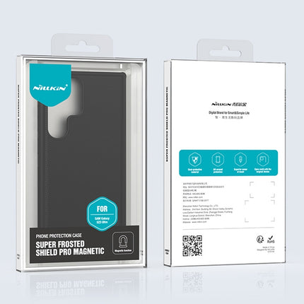 NILLKIN Frosted Shield Pro Magnetic Magsafe Phone Case, For Samsung Galaxy S23 Ultra 5G