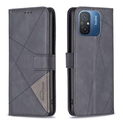 Magnetic Buckle Rhombus Texture Leather Phone Case, For vivo Y02 4G, For Xiaomi Redmi 12C, For Xiaomi Redmi K60 / K60 Pro, For Xiaomi Redmi Note 12 Pro+ Global