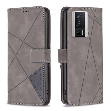 Magnetic Buckle Rhombus Texture Leather Phone Case, For vivo Y02 4G, For Xiaomi Redmi 12C, For Xiaomi Redmi K60 / K60 Pro, For Xiaomi Redmi Note 12 Pro+ Global