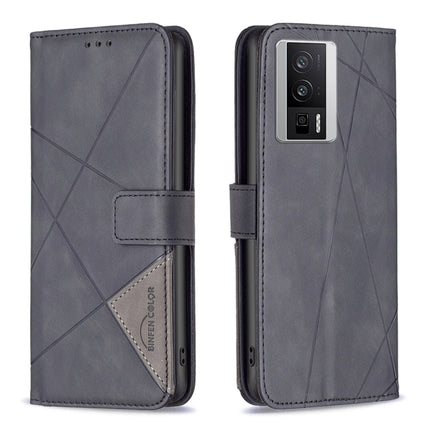 Magnetic Buckle Rhombus Texture Leather Phone Case, For vivo Y02 4G, For Xiaomi Redmi 12C, For Xiaomi Redmi K60 / K60 Pro, For Xiaomi Redmi Note 12 Pro+ Global
