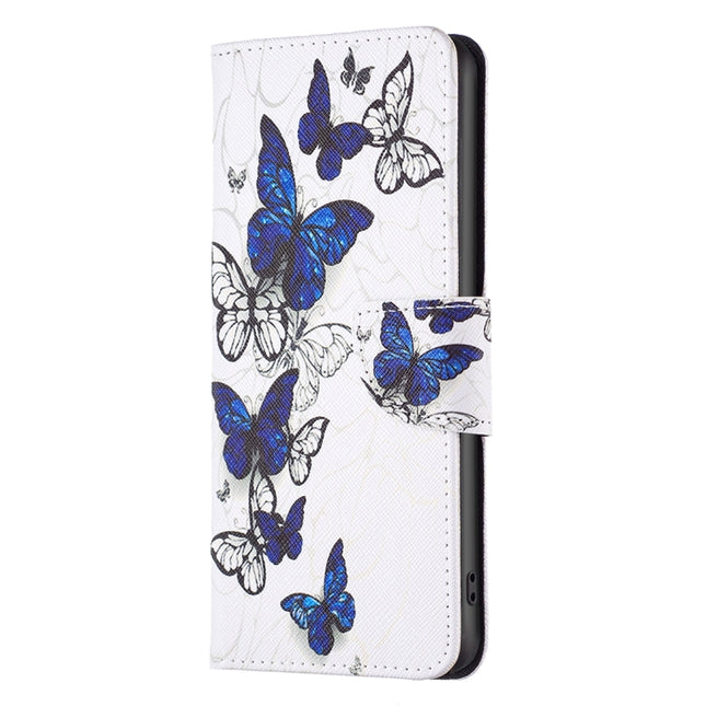 Colored Drawing Pattern Leather Phone Case, For Xiaomi Redmi Note 12 Pro 5G Global, For Xiaomi Redmi Note 12 Global