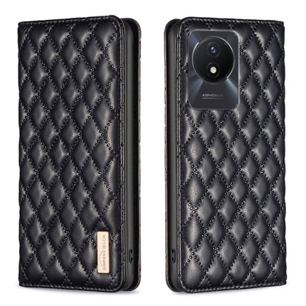 Diamond Lattice Magnetic Leather Flip Phone Case, For vivo Y02 4G, For Xiaomi Redmi 12C, For Xiaomi Redmi K60 / K60 Pro, For Xiaomi Redmi Note 12 Pro+ Global