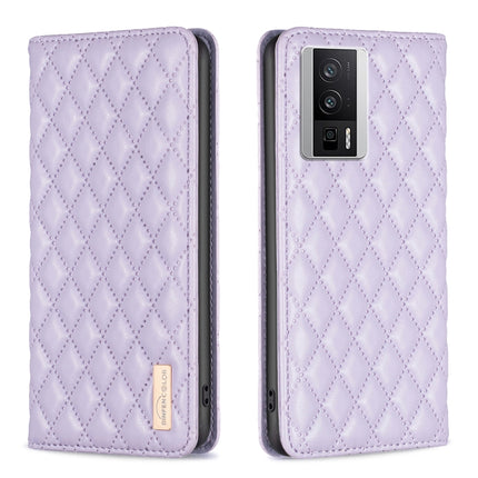 Diamond Lattice Magnetic Leather Flip Phone Case, For vivo Y02 4G, For Xiaomi Redmi 12C, For Xiaomi Redmi K60 / K60 Pro, For Xiaomi Redmi Note 12 Pro+ Global