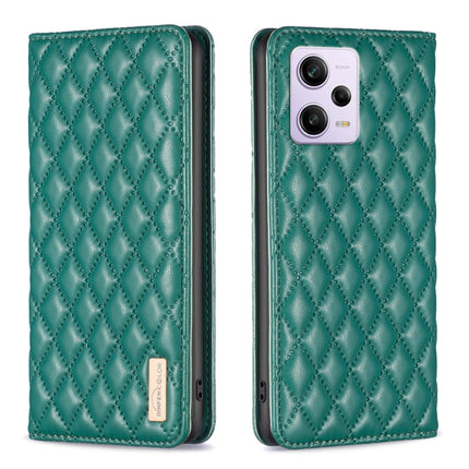 Diamond Lattice Magnetic Leather Flip Phone Case, For vivo Y02 4G, For Xiaomi Redmi 12C, For Xiaomi Redmi K60 / K60 Pro, For Xiaomi Redmi Note 12 Pro+ Global