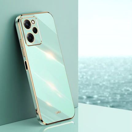 XINLI Straight Edge 6D Electroplate TPU Phone Case, For vivo iQOO 11 Pro 5G, For Xiaomi Redmi 12C 4G, For Xiaomi Redmi Note 12 Pro Speed