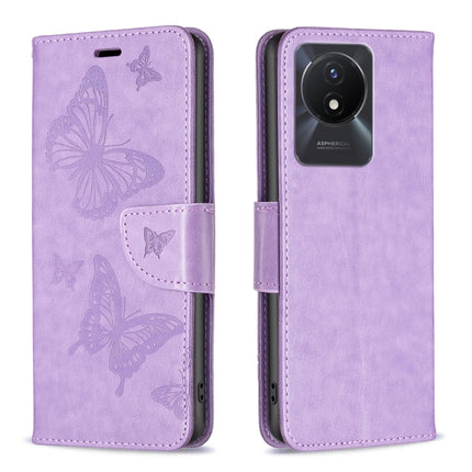 Embossing Two Butterflies Pattern Leather Phone Case, For vivo Y02 4G, For Xiaomi Redmi 12C, For Xiaomi Redmi K60 / K60 Pro, For Xiaomi Redmi Note 12 Pro+ Global