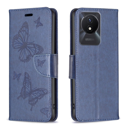 Embossing Two Butterflies Pattern Leather Phone Case, For vivo Y02 4G, For Xiaomi Redmi 12C, For Xiaomi Redmi K60 / K60 Pro, For Xiaomi Redmi Note 12 Pro+ Global