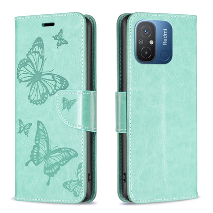 Embossing Two Butterflies Pattern Leather Phone Case, For vivo Y02 4G, For Xiaomi Redmi 12C, For Xiaomi Redmi K60 / K60 Pro, For Xiaomi Redmi Note 12 Pro+ Global