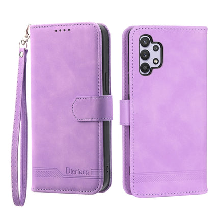 Dierfeng Dream Line TPU + PU Leather Phone Case, For Samsung Galaxy A32 5G, For Samsung Galaxy A52 5G / 4G, For Samsung Galaxy A72 5G / 4G, For Samsung Galaxy A22 4G