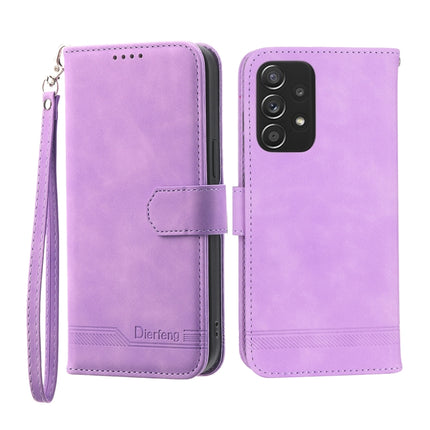 Dierfeng Dream Line TPU + PU Leather Phone Case, For Samsung Galaxy A32 5G, For Samsung Galaxy A52 5G / 4G, For Samsung Galaxy A72 5G / 4G, For Samsung Galaxy A22 4G