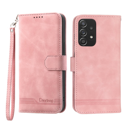 Dierfeng Dream Line TPU + PU Leather Phone Case, For Samsung Galaxy A32 5G, For Samsung Galaxy A52 5G / 4G, For Samsung Galaxy A72 5G / 4G, For Samsung Galaxy A22 4G