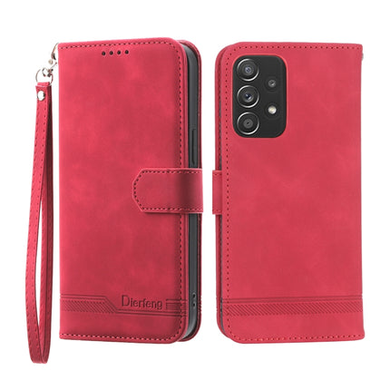 Dierfeng Dream Line TPU + PU Leather Phone Case, For Samsung Galaxy A32 5G, For Samsung Galaxy A52 5G / 4G, For Samsung Galaxy A72 5G / 4G, For Samsung Galaxy A22 4G