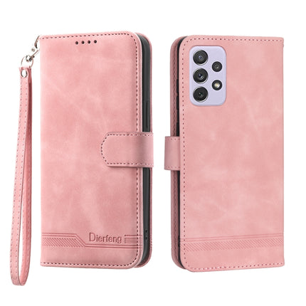 Dierfeng Dream Line TPU + PU Leather Phone Case, For Samsung Galaxy A32 5G, For Samsung Galaxy A52 5G / 4G, For Samsung Galaxy A72 5G / 4G, For Samsung Galaxy A22 4G