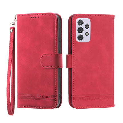 Dierfeng Dream Line TPU + PU Leather Phone Case, For Samsung Galaxy A32 5G, For Samsung Galaxy A52 5G / 4G, For Samsung Galaxy A72 5G / 4G, For Samsung Galaxy A22 4G