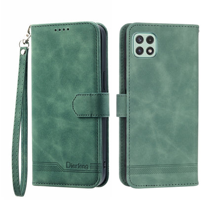 Dierfeng Dream Line TPU + PU Leather Phone Case, For Samsung Galaxy A22 5G, For Samsung Galaxy A03s 164mm, For Samsung Galaxy A03s 166mm, For Samsung Galaxy A03s US Version