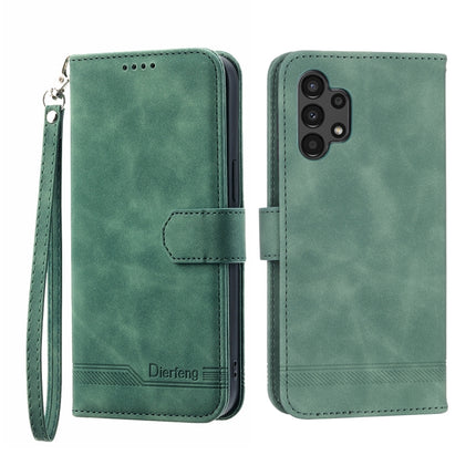 Dierfeng Dream Line TPU + PU Leather Phone Case, For Samsung Galaxy A13, For Samsung Galaxy A53, For Samsung Galaxy A73, For Samsung Galaxy A23
