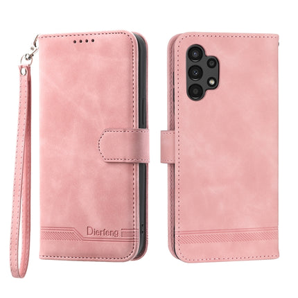 Dierfeng Dream Line TPU + PU Leather Phone Case, For Samsung Galaxy A13, For Samsung Galaxy A53, For Samsung Galaxy A73, For Samsung Galaxy A23