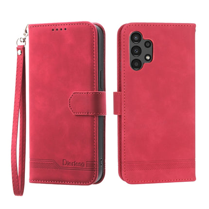 Dierfeng Dream Line TPU + PU Leather Phone Case, For Samsung Galaxy A13, For Samsung Galaxy A53, For Samsung Galaxy A73, For Samsung Galaxy A23