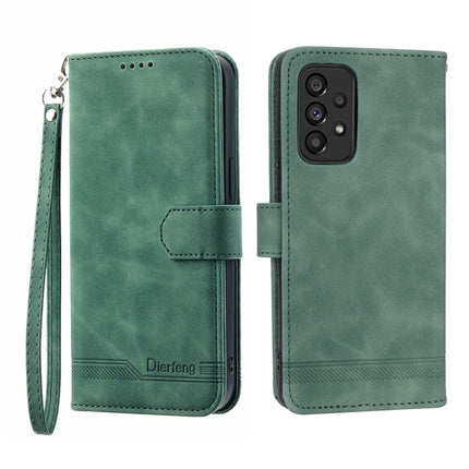 Dierfeng Dream Line TPU + PU Leather Phone Case, For Samsung Galaxy A13, For Samsung Galaxy A53, For Samsung Galaxy A73, For Samsung Galaxy A23