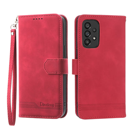 Dierfeng Dream Line TPU + PU Leather Phone Case, For Samsung Galaxy A13, For Samsung Galaxy A53, For Samsung Galaxy A73, For Samsung Galaxy A23