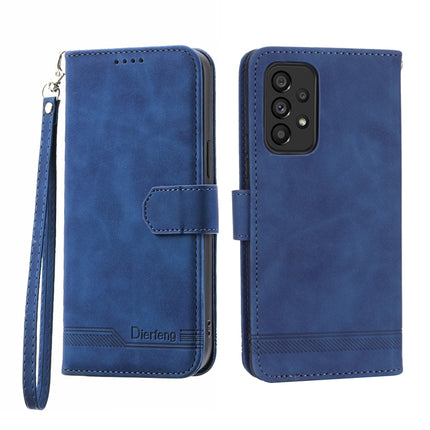 Dierfeng Dream Line TPU + PU Leather Phone Case, For Samsung Galaxy A13, For Samsung Galaxy A53, For Samsung Galaxy A73, For Samsung Galaxy A23