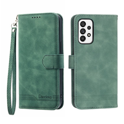 Dierfeng Dream Line TPU + PU Leather Phone Case, For Samsung Galaxy A13, For Samsung Galaxy A53, For Samsung Galaxy A73, For Samsung Galaxy A23