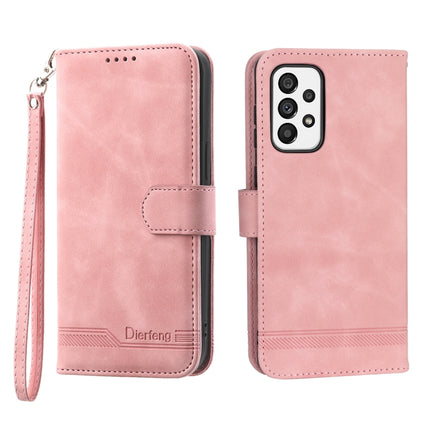 Dierfeng Dream Line TPU + PU Leather Phone Case, For Samsung Galaxy A13, For Samsung Galaxy A53, For Samsung Galaxy A73, For Samsung Galaxy A23