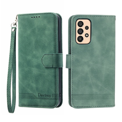 Dierfeng Dream Line TPU + PU Leather Phone Case, For Samsung Galaxy A33, For Samsung Galaxy A22e 5G JP Version, For Samsung Galaxy A14, For Samsung Galaxy A54