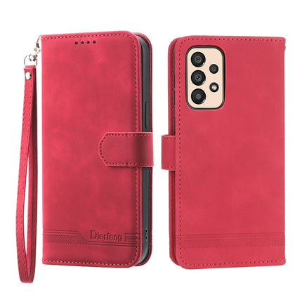 Dierfeng Dream Line TPU + PU Leather Phone Case, For Samsung Galaxy A33, For Samsung Galaxy A22e 5G JP Version, For Samsung Galaxy A14, For Samsung Galaxy A54