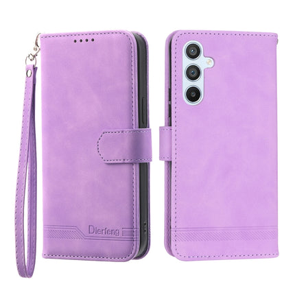Dierfeng Dream Line TPU + PU Leather Phone Case, For Samsung Galaxy A33, For Samsung Galaxy A22e 5G JP Version, For Samsung Galaxy A14, For Samsung Galaxy A54