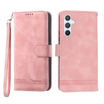 Dierfeng Dream Line TPU + PU Leather Phone Case, For Samsung Galaxy A33, For Samsung Galaxy A22e 5G JP Version, For Samsung Galaxy A14, For Samsung Galaxy A54