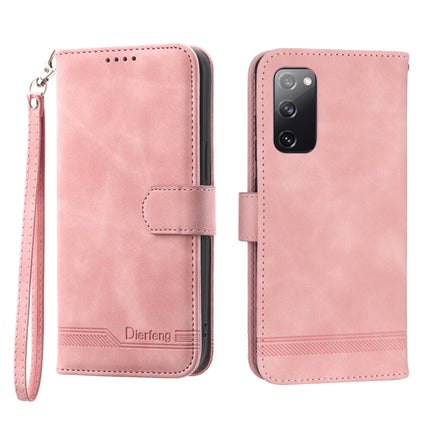 Dierfeng Dream Line TPU + PU Leather Phone Case, For Samsung Galaxy A34, For Samsung Galaxy S20 FE, For Samsung Galaxy S21 5G, For Samsung Galaxy S21+ 5G