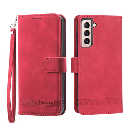 Dierfeng Dream Line TPU + PU Leather Phone Case, For Samsung Galaxy A34, For Samsung Galaxy S20 FE, For Samsung Galaxy S21 5G, For Samsung Galaxy S21+ 5G