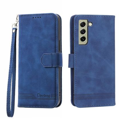 Dierfeng Dream Line TPU + PU Leather Phone Case, For Samsung Galaxy S21 Ultra 5G, For Samsung Galaxy S21 FE 5G, For Samsung Galaxy S22 5G, For Samsung Galaxy S22+ 5G
