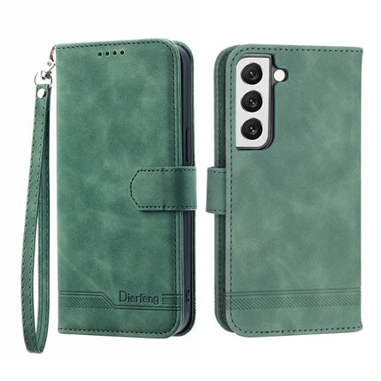 Dierfeng Dream Line TPU + PU Leather Phone Case, For Samsung Galaxy S21 Ultra 5G, For Samsung Galaxy S21 FE 5G, For Samsung Galaxy S22 5G, For Samsung Galaxy S22+ 5G