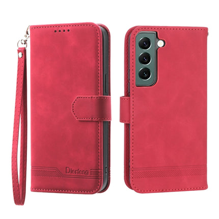 Dierfeng Dream Line TPU + PU Leather Phone Case, For Samsung Galaxy S21 Ultra 5G, For Samsung Galaxy S21 FE 5G, For Samsung Galaxy S22 5G, For Samsung Galaxy S22+ 5G