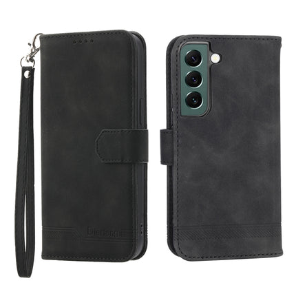 Dierfeng Dream Line TPU + PU Leather Phone Case, For Samsung Galaxy S21 Ultra 5G, For Samsung Galaxy S21 FE 5G, For Samsung Galaxy S22 5G, For Samsung Galaxy S22+ 5G