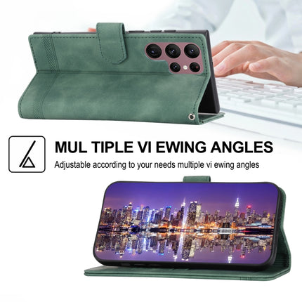 Dierfeng Dream Line TPU + PU Leather Phone Case, For Samsung Galaxy S22 Ultra 5G, For Samsung Galaxy S23 5G, For Samsung Galaxy S23 Ultra 5G, For Samsung Galaxy S23+ 5G